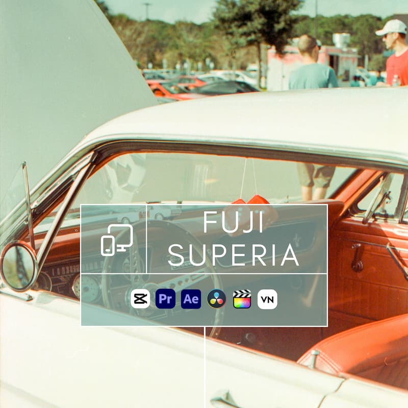 Fuji Superia Look Video LUTs
Soft Color. Everyday Beauty. Fuji Magic.