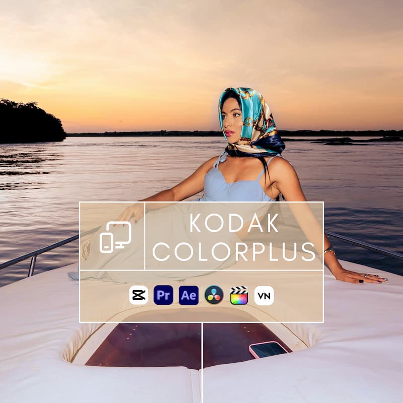 Kodak ColorPlus Look Video LUTs
Bright Colors. Soft Warmth. Classic Film Feel.