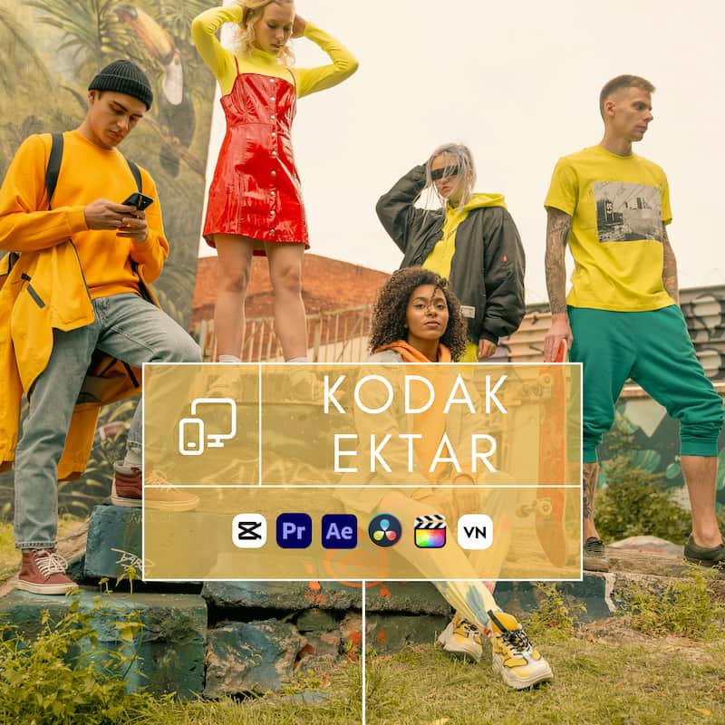 Kodak Ektar Look Video LUTs
Bold Colors. Vivid Detail. Iconic Film Aesthetic.