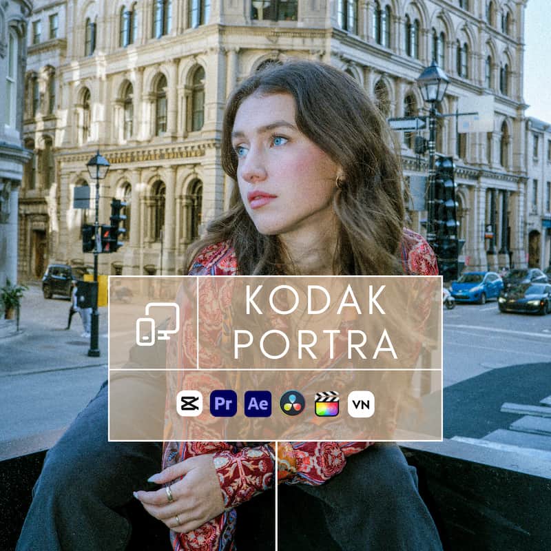 Kodak Portra Video LUTs – Soft Film Portrait Magic – Play Presets