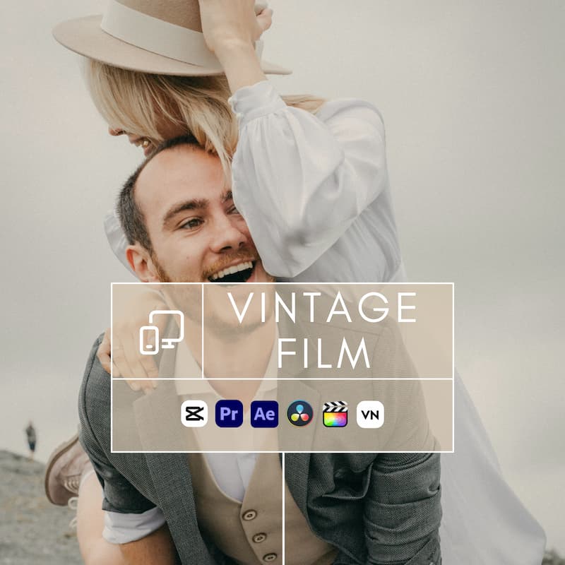 Vintage Film Look Video LUTs
Timeless Tones. Classic Grain. Retro Aesthetic.