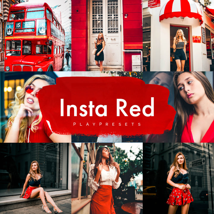 INSTA RED Play Presets