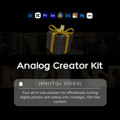 Analog Creator Kit — Film Presets &amp; Video LUTs