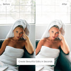  Bright and Airy Lightroom preset before and after — Clean, vibrant photo style.