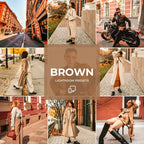 Add a nostalgic and rich atmosphere to your photos with the Brown Preset Collection. Designed with 10 custom Lightroom presets, this pack infuses your shots with earthy browns, deep shadows, and warm tones.