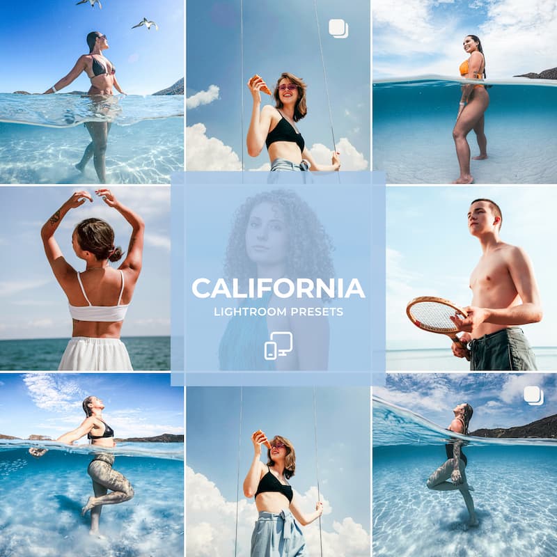 Create beautiful, vibrant photos with pastel blue and pink tones — perfect for summer vibes, beach days, and golden-hour content.