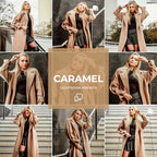 Elevate your Instagram feed with warm golden-brown tones for a smooth, caramel-inspired edit. The Caramel Preset Collection adds a rich, inviting touch to your photos