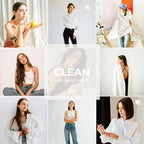 The Clean Presets pack works beautifully across a wide range of photography styles, from outdoor and indoor scenes to family portraits, weddings, travel, and even food shots.