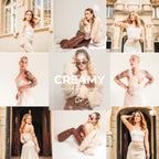 Styled with Creamy Lightroom Presets – hover preview showing overlay tone.
