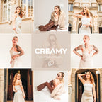 Transform your photos with soft beige hues and dreamy cream tones that add a golden, polished aesthetic. The Creamy Preset Collection is perfect for fashion, lifestyle, and beauty creators looking to achieve an airy, modern glow with every edit.