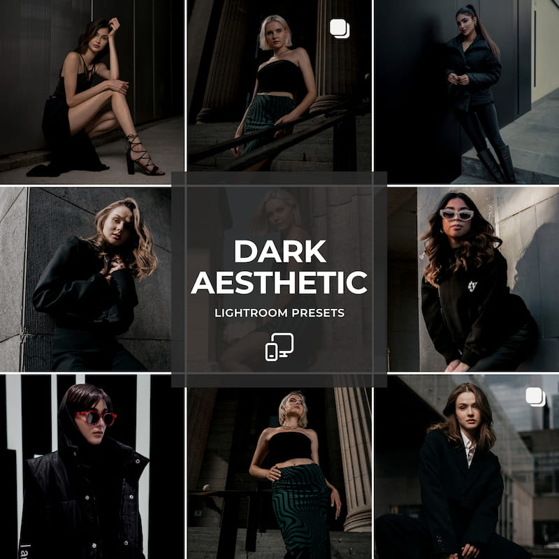 Unleash bold emotion with the Dark Aesthetic Presets — a collection built to bring cinematic depth and editorial impact to your photos.