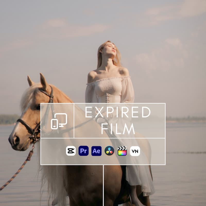  Expired Film Look Video LUTs

Faded Colors. Film Grain. Dreamy Nostalgia. 