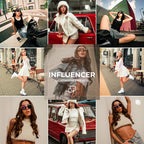 Styled with Influencer Lightroom Presets – hover preview showing overlay tone.