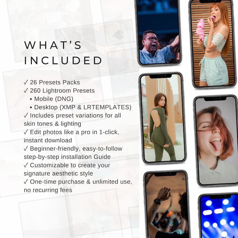 Best Influencer lightroom Presets