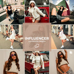 Achieve a cohesive feed with just one click! Join the trend and become one of our Instagram stars with the Influencer Lightroom Presets 