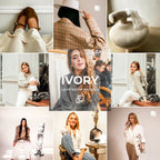 Styled with Ivory Lightroom Presets – hover preview showing overlay tone.