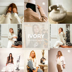 Transform ordinary images into soft, eye-catching edits with the Ivory Preset Collection — 10 expertly crafted Lightroom presets designed to deliver a creamy, moody finish with a hint of elegance.