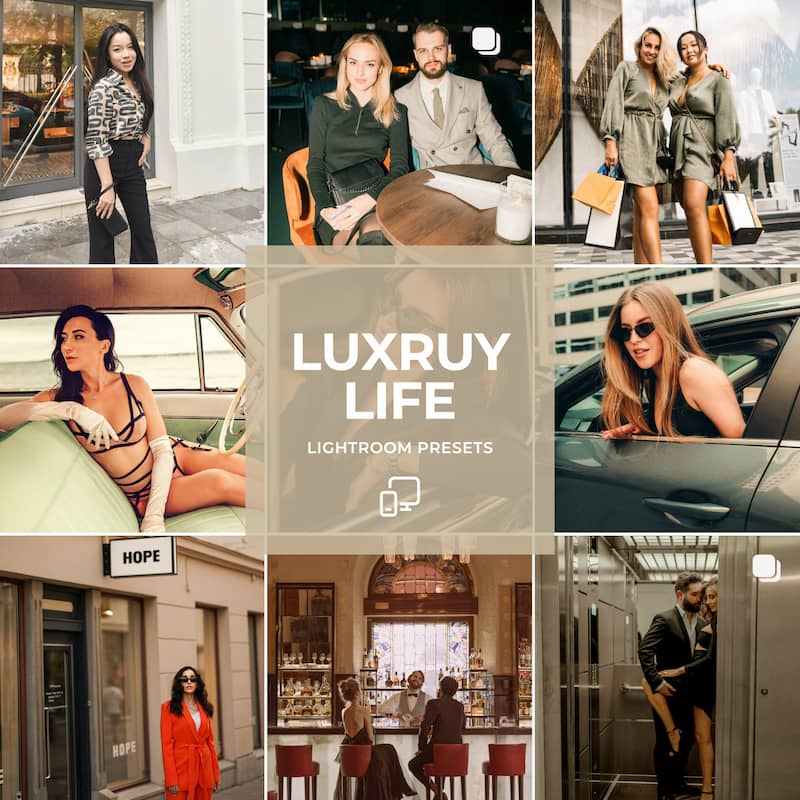 Step into elegance with the Luxury Life Presets — a collection crafted to deliver high-end, editorial-style edits with rich contrast, soft golden light, and refined skin tones.