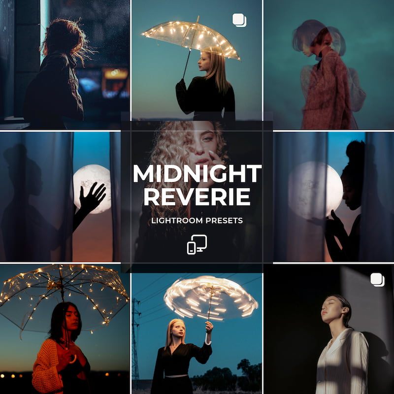 Midnight Reverie Lightroom Preset
Moody Shadows Elegant Night Tones for Dramatic Depth.