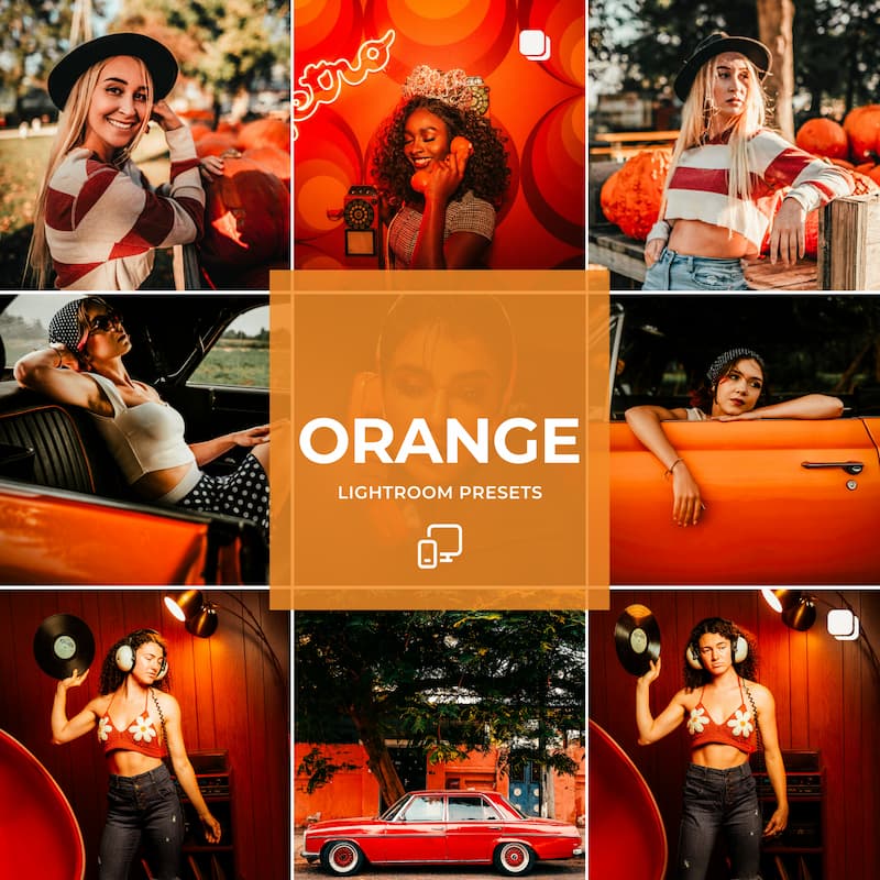 Transform your photos with the Orange Preset Collection — 10 custom Lightroom presets designed to bring warm, vibrant tones and stylish contrast to your nature and outdoor shots.