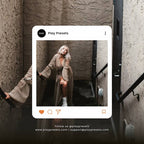 Person in a beige dress standing in a narrow alleyway Edited with Creamy Lightroom Presets