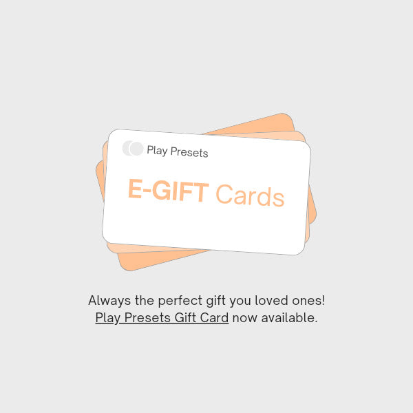 Carte cadeau Play Presets