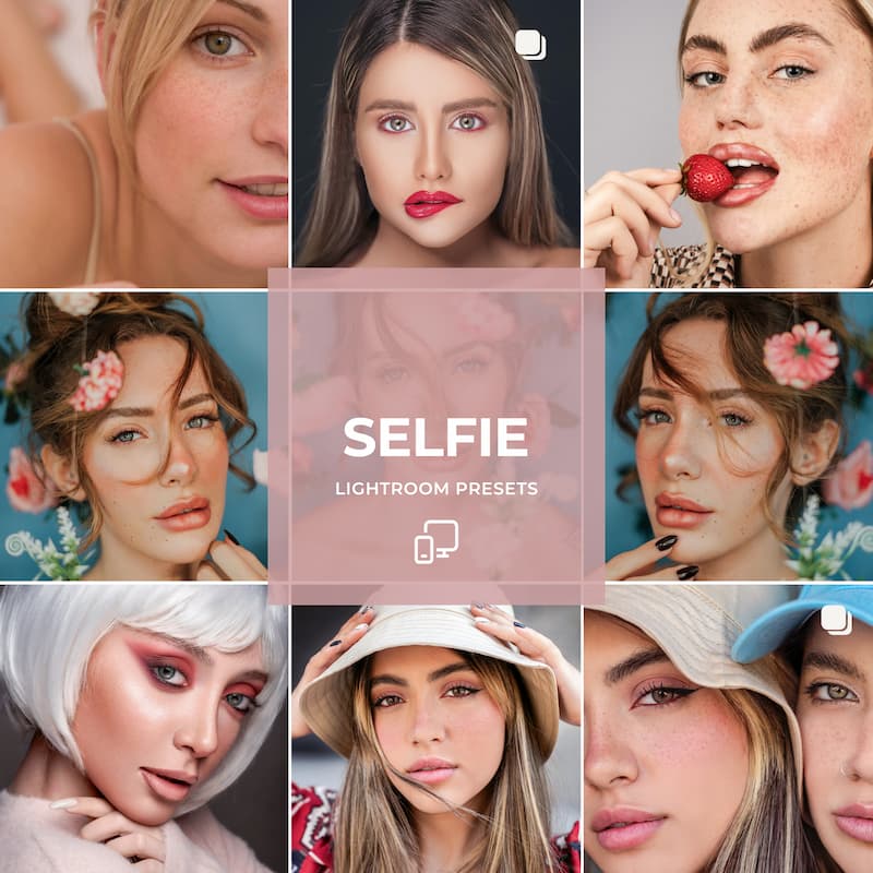 Make your selfies stand out with soft contrast, bright skin tones, and a clean, natural finish.