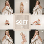 Add a gentle, dreamy mood to your photos with the Soft Preset Collection. These versatile presets create a warm pastel atmosphere that’s ideal for capturing emotion and elegance.