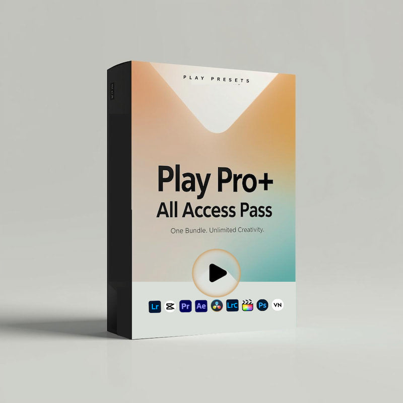 premium Lightroom preset collections and Video LUTs — and getting every future release for free