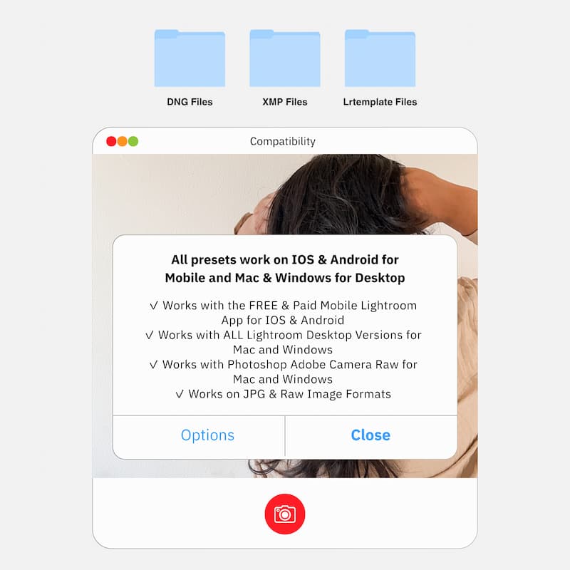 Clean Girl Lightroom presets compatibility on mobile and desktop devices including iOS Android Mac and Windows