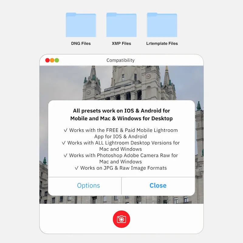 Matte Lightroom presets compatibility on mobile and desktop devices including iOS Android Mac and Windows