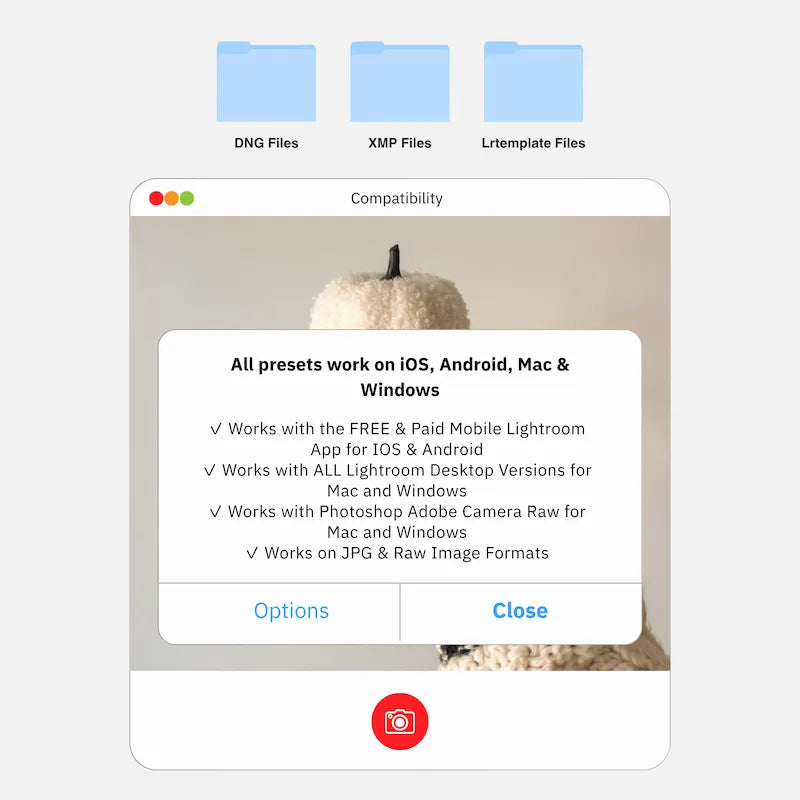 Soft Lightroom presets compatibility on mobile and desktop devices including iOS Android Mac and Windows